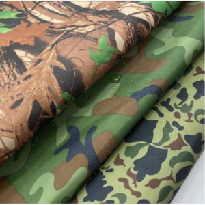 camo print oxford