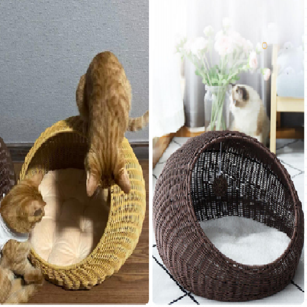Rattan Pet Bed - 图片 4