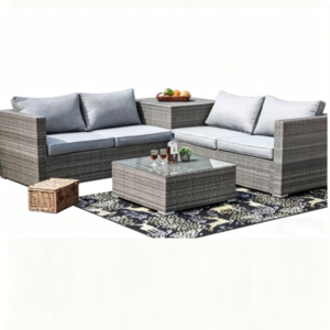 wicker sofa